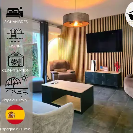 Avec Piscine Quartier Calme Ideale Pour Les Familles Ferienhaus Cabestany